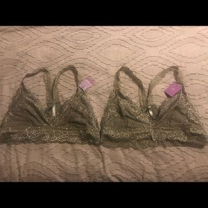 NWT bralettes
